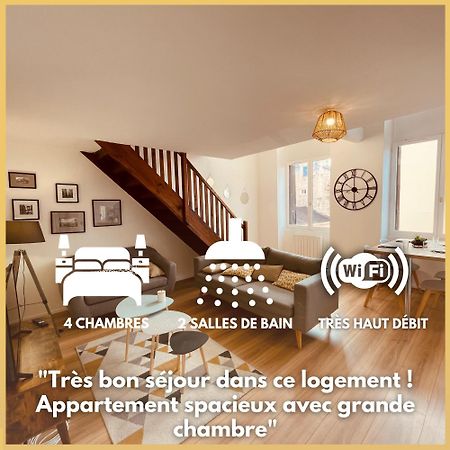 Bel Appart' 4 Chambres Duplex Durafour 생테티엔 외부 사진